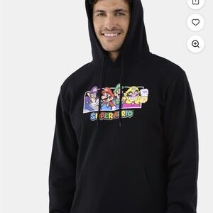 Mens Super Mario Hoodie size M